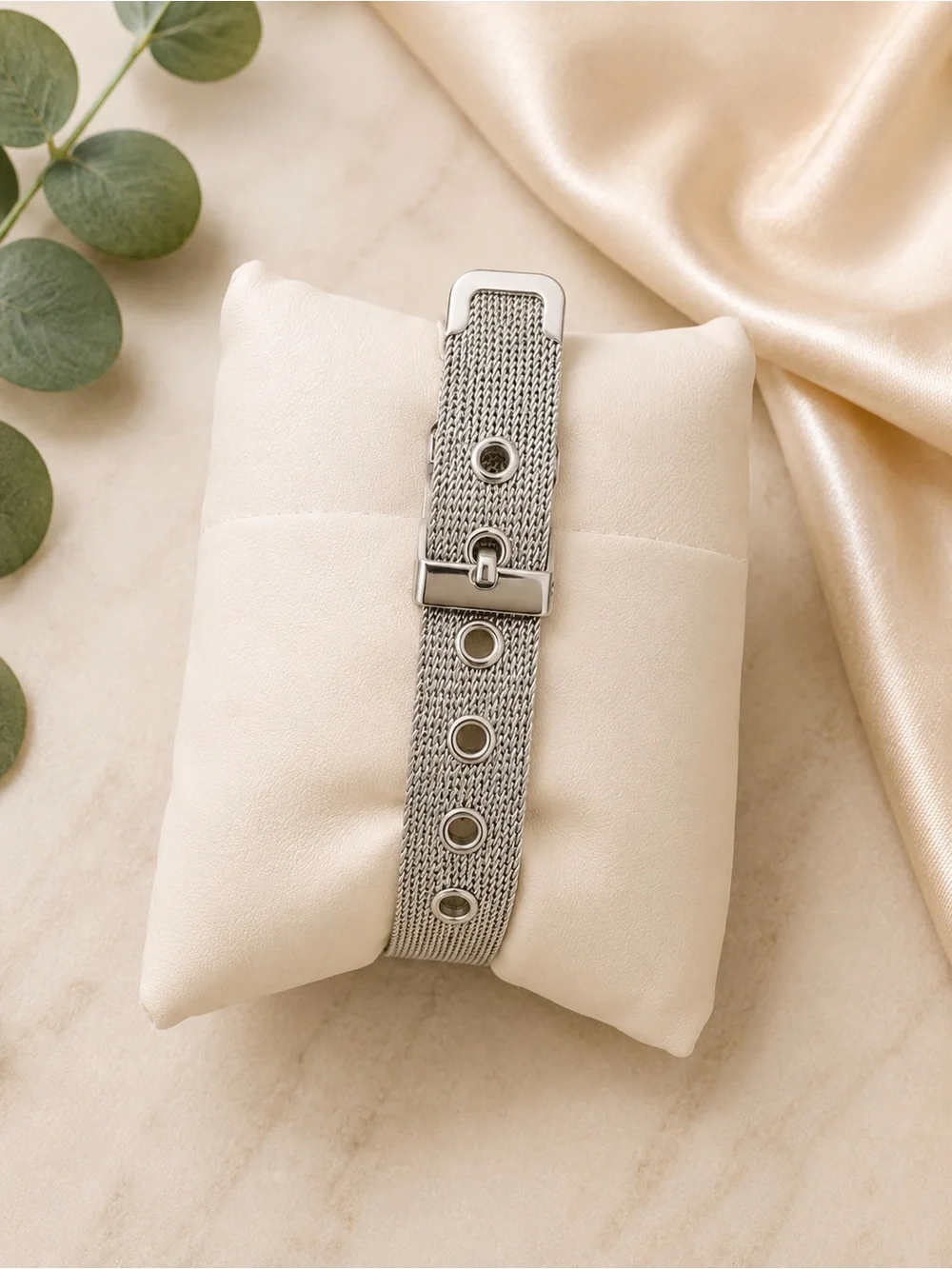 Elegant Silver and Gold Watch